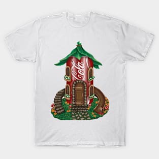 Fairy Cottage Tiny House Recycle-Reuse Sustainability T-Shirt